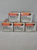 5- 50 Rnd Boxes Winchester Wildcat 22 Long Rifle