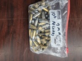 100 rnds 9mm reloads