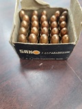 25 rnds Sako 7.65 Parabellum 30 Luger