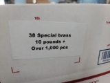 38 Special Brass 10 Pounds Over 1000 Pcs