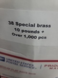 38 Special Brass 10 Pounds + Over 1000 Pcs