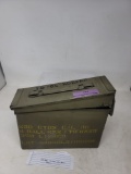 Military Can With  250 RNDS 30 CAL  M1 AMMO KOREAN