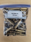 125 pcs 308 Win FC Brass