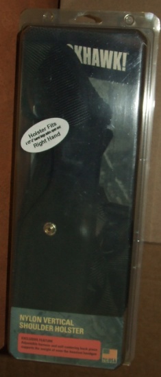 Blackhawk Right Hand Vertical Shoulder Holster, Cordva Nylon