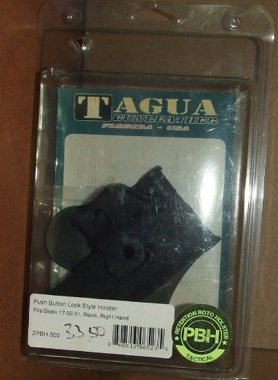 TAGUA Push Button Holster, Right Hand