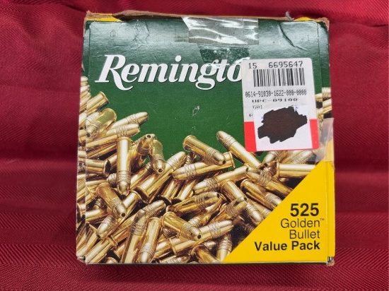 525 RD Box Remington Golden Bullet 22 LR-36 gr-BPHP