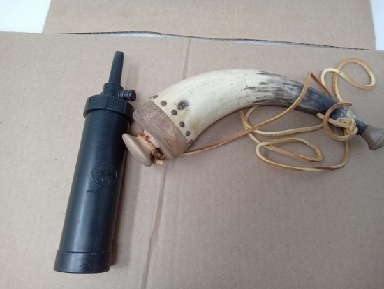 Plastic CVA Powder Measure & Powder Horn