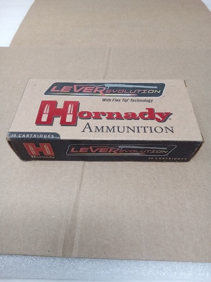 20 rnd box Hornady 45-70 Govt 325gr FTX