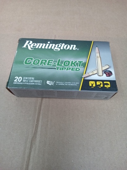 20 rnd box Remington 30-06 SPRG 150gr  Core-Lokt Tipped