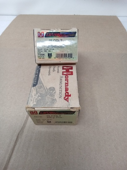2-20 rnd box Hornady 45 Colt 22gr FTX