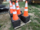 New 2022 Qty. of 50 Safety Highway Cones