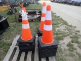 New 2022 Qty of 27 Safety Hightway Cones