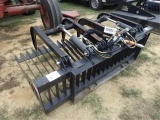 JCT skid steer Hydraulic rock grapple