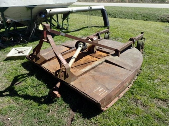7 Ft. Brown 3Pt. Rotary Cutter with 2 tail wheels