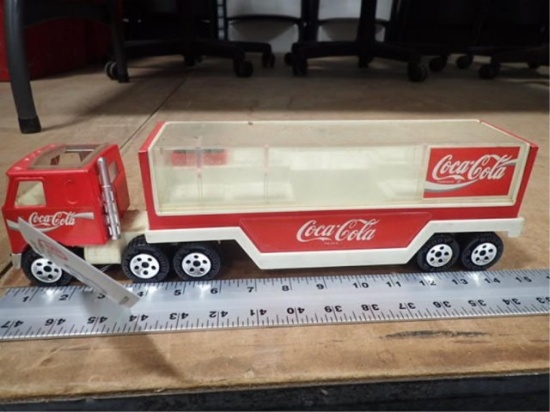 Buddy L "Coca Cola" truck & trailer