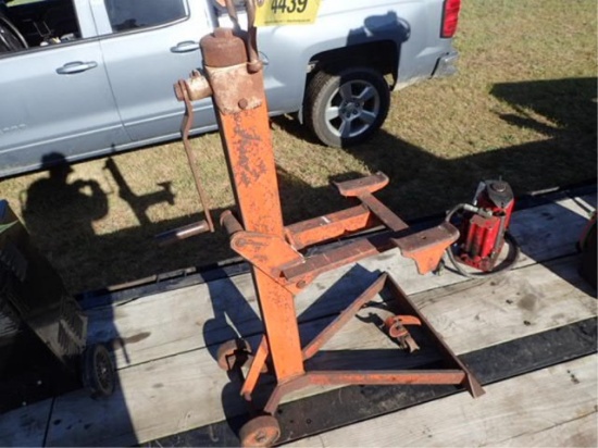 Bumper Jack on Stand