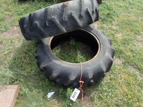 2 - 11.2x24 Tractor Tires