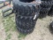 (4) 10x16.5 Skid Steer Tires