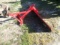 New 3 Pt Hitch 7 Ft Scrape Blade - Red