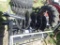 2023 JCT Skid Steer Hydraulic Auger w/2 Augers