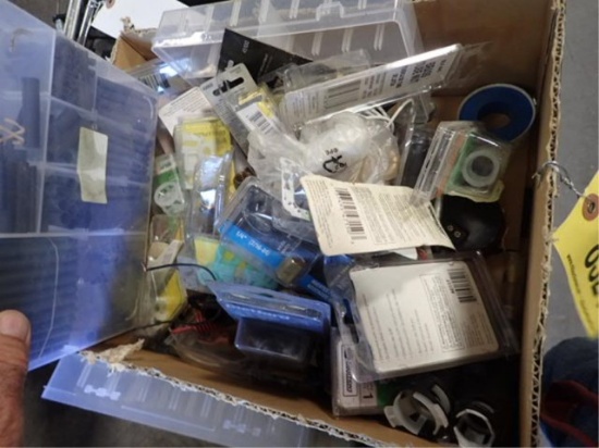 Box of Misc Supplies, Wire Connectors, Etc
