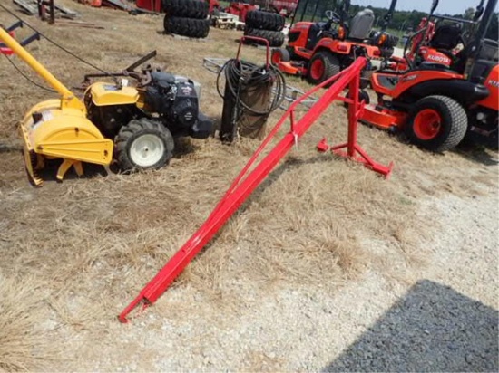 Red 3 Pt Hitch Boom Pole