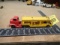 Tootise Toy Yellow & Red Car Hauler