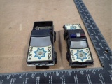 Buddy L Police Vehicles - Set of 2