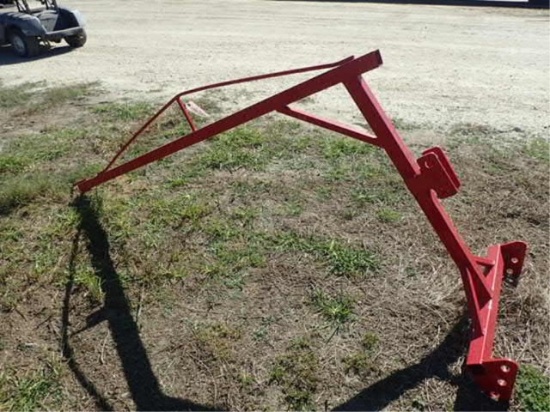 Red 3 Pt Hitch Boom Pole