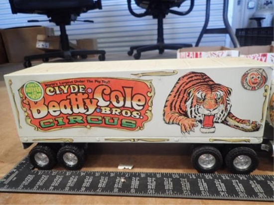 Nylint "Cole Bros. & Clyde Beatty Circus" Truck &