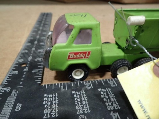 Buddy L Truck w/ Grain Trailer, Dumps