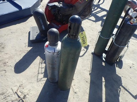 Set of Oxygen and Acetylene Tanks