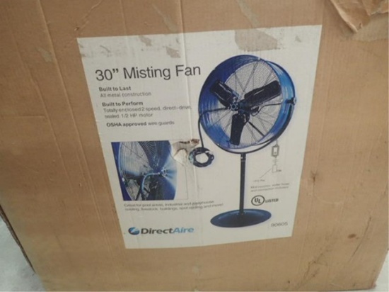30" Misting Fan