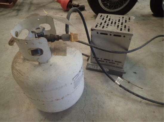 LP Gas Heater & Tank