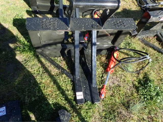 NEW Skid Steer Tree and Post Puller