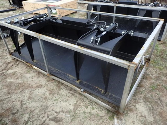 JCT 84" Skid Steer Grapple Bucket