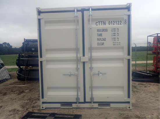 12" Container w/ End Door and Side Door/Window