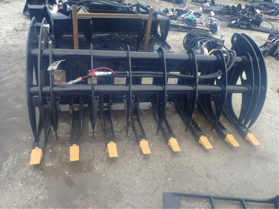 GIYI 72" Skid Steer Curved Log Grabber