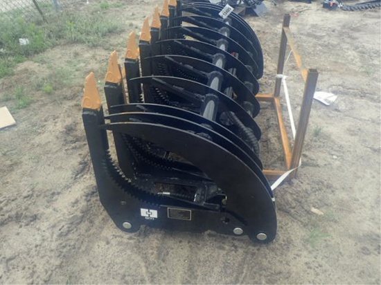 GIYI 72" Skid Steer Curved Log Grabber