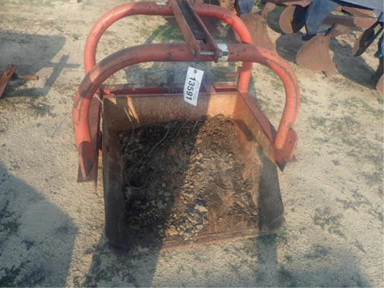 3pt Hitch Dirt Scoop