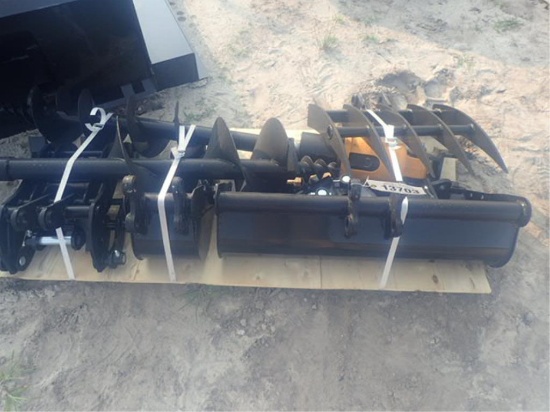MIVA (8) Quick Attach Excavator Attachments