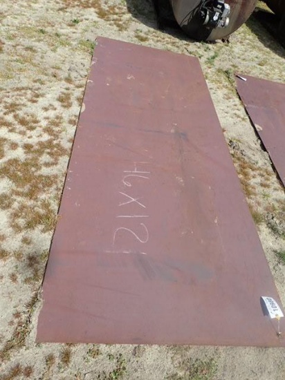 46" x 121" Sheet Metal