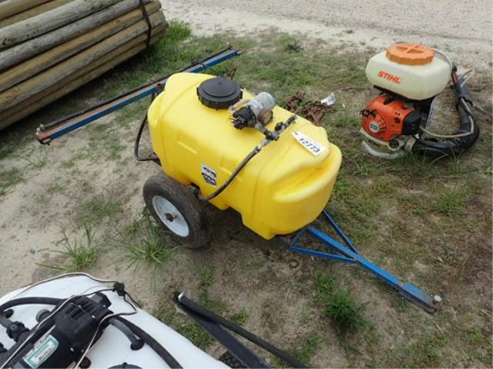 Pull Behind Yard Sprayer w/ Boom