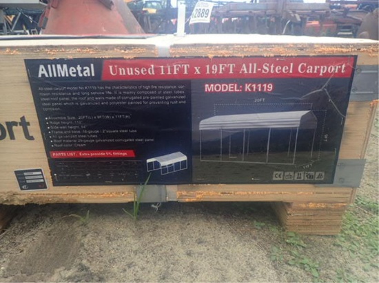 11'x19' Steel Carport