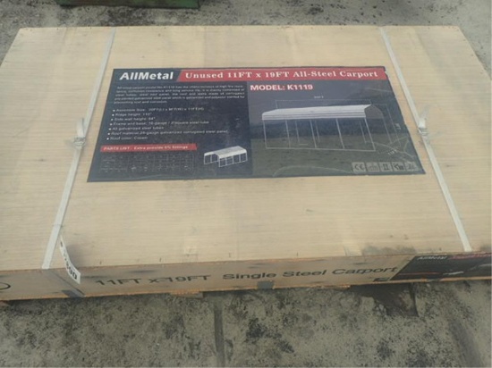 11'x19' Steel Carport