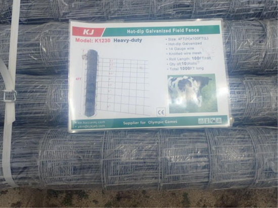 Hot Dipped Galvanized Field Fence