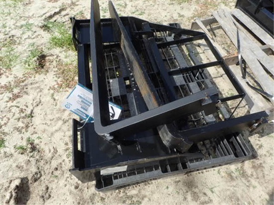 Mower King Skid Steer Adjustable Forks