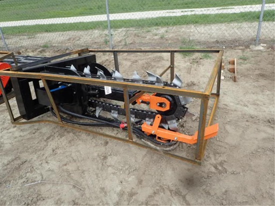 Mower King Skid Steer Trencher