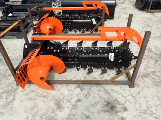 Skid Steer Quick Attach Trencher