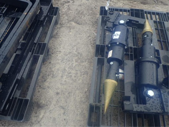 Mini Excavator Wood Drill/Splitter